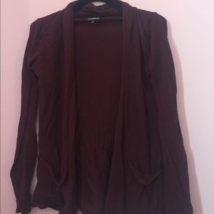 Maroon Thin Cardigan